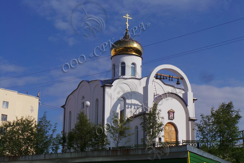 Изготовление и монтаж купола на Свято-Георгиевской церкви