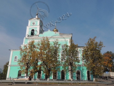 Центральный купол с крестом для Свято-Троицкого храма