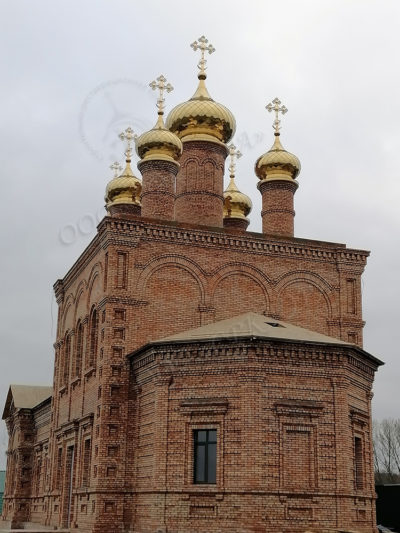 Изготовление и монтаж крестов и глав в Белгородской области, поселок Борисовка